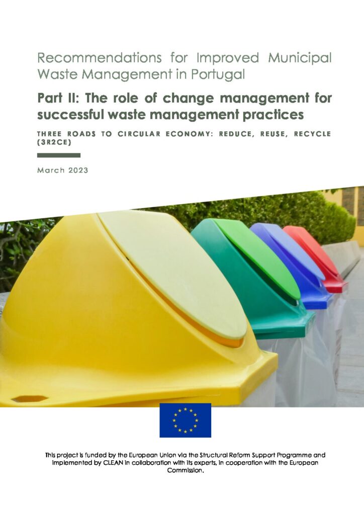 Recommendations for Improved Municipal Waste Management in Portugal – part II