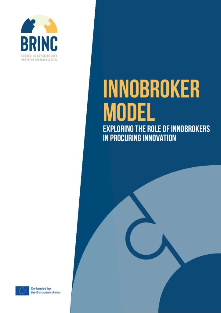 InnoBroker Model – Exploring the role of innobrokers in procuring innovation
