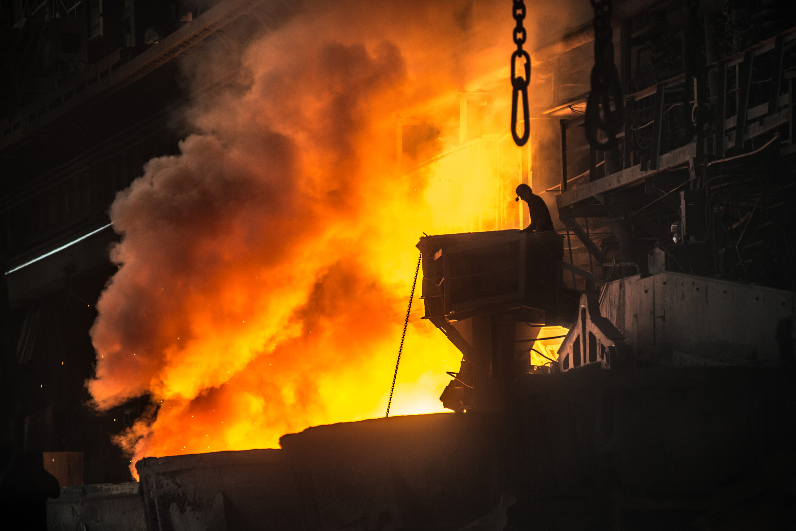 waste incineration plant burning waste