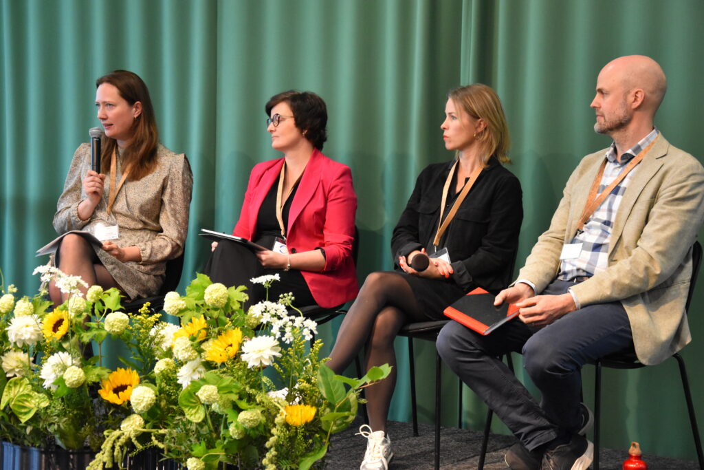 Panel discussion during Flow of Plastic