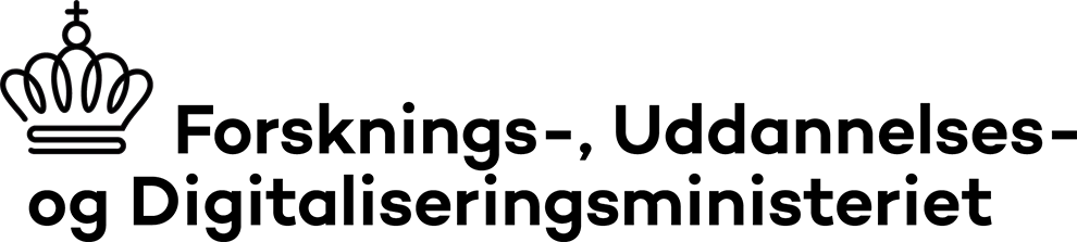Forsknings-, Uddannelses- og Digitaliseringsministeriet logo